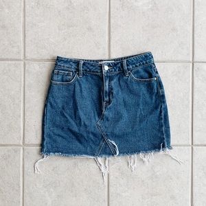 PacSun Jean Skirt